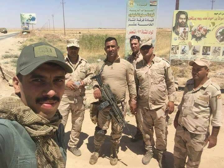iraq army checked out it"s axis today for tal afar operations.