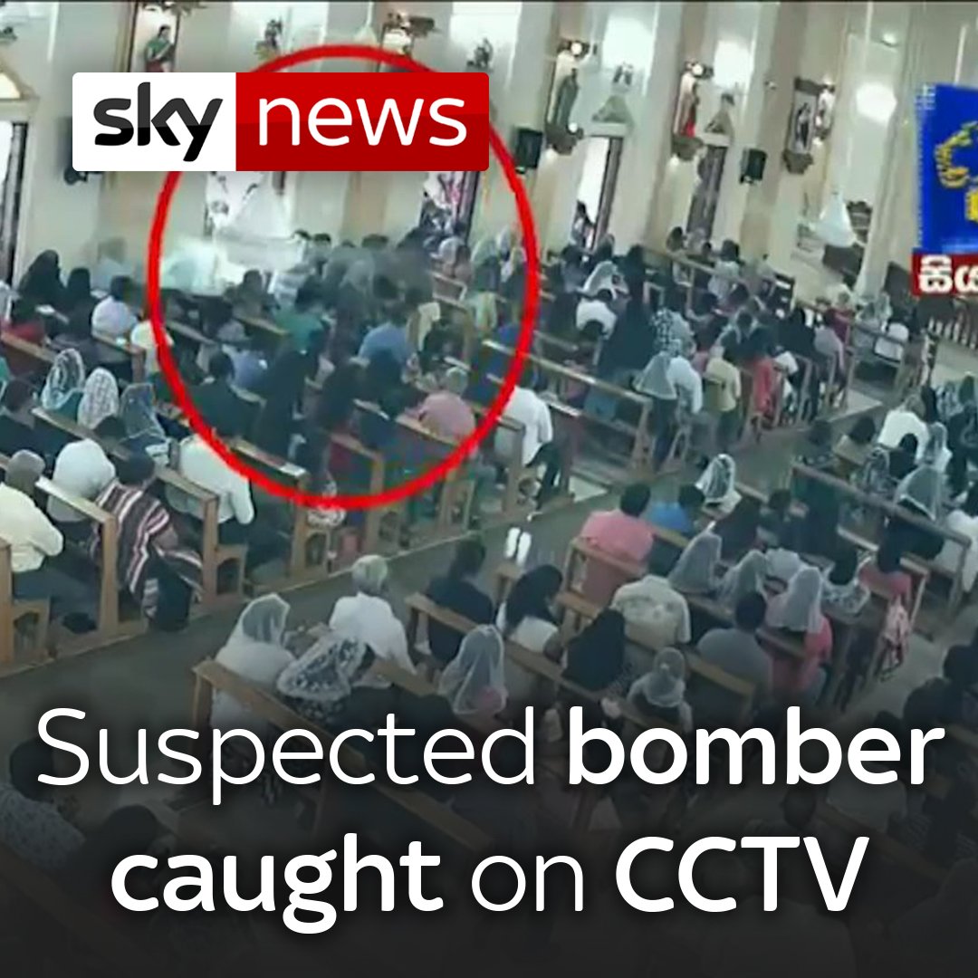 cctv footage has emerged of a suspected suicide bomber entering