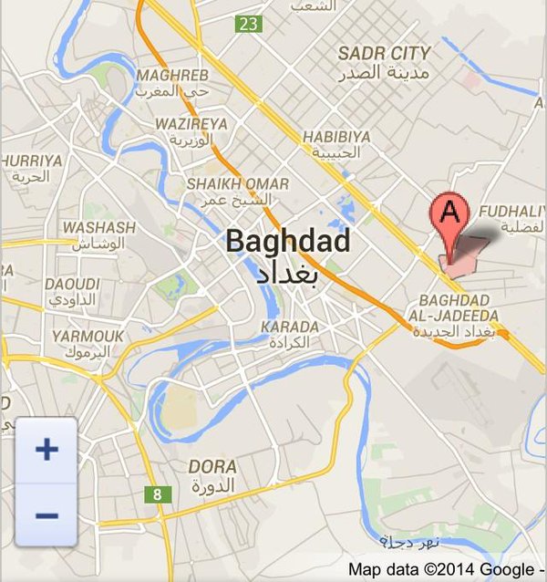iraq a car bomb in a crowded road in mashtal neighbourhood eastern baghdad killed 8 martyrs wounded 15 others
