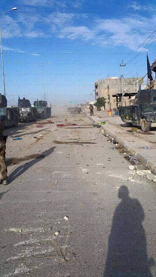 Iraqi forces enter ِAL- Qadisiyah area in #Ramadi 