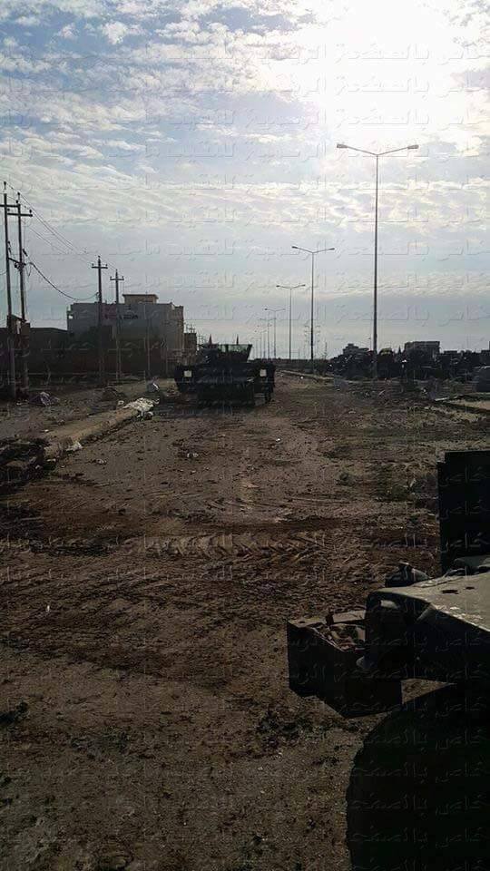 Iraqi forces enter ِAL- Qadisiyah area in #Ramadi 