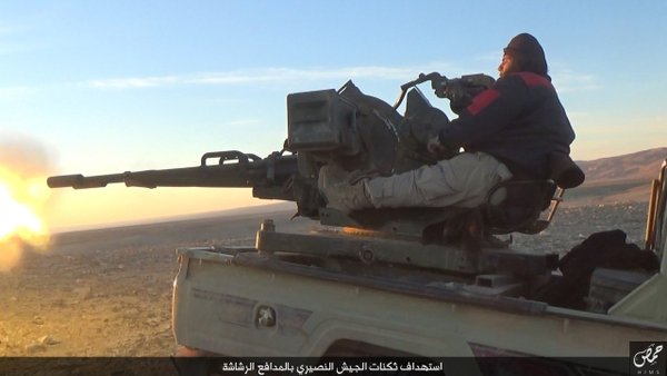 #SYRIA #IslamicState/#ISIS Released Images Shows Attack On Army Positions In #Homs. 