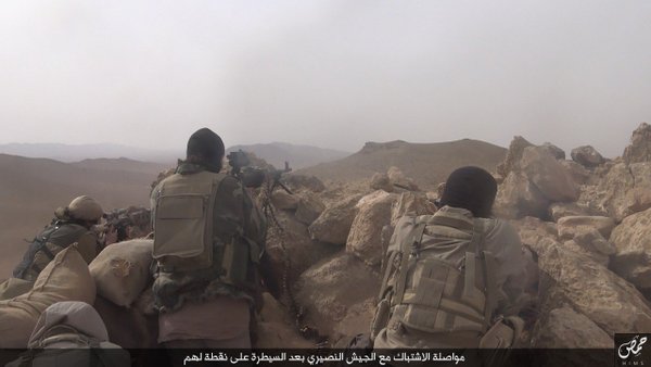 #SYRIA #IslamicState/#ISIS Released Images Shows Attack On Army Positions In #Homs. 