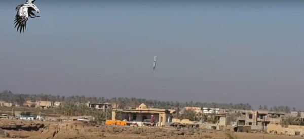 #Iraq Video of a double GBU-31 JDAM strike near Ramadi. 