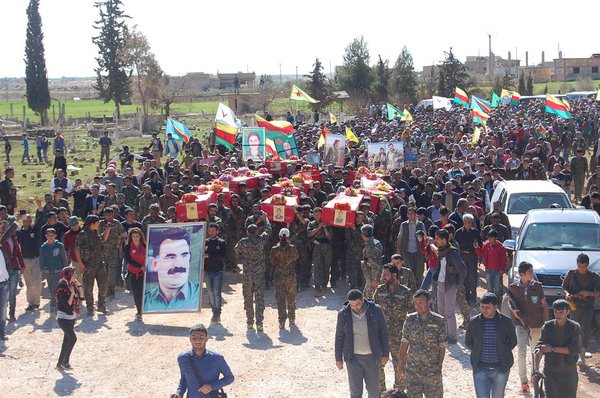 The Kurds killed in Tell Abiad have been laid to rest in Kobanê. 
