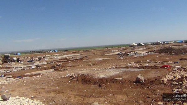Syria: the Shamarin IDP camp on the border with Turkey has been completely abandoned, 1000s fled to escape Daesh 