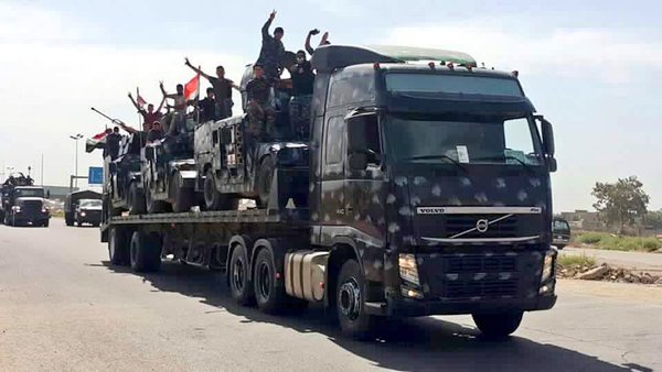 Iraq: Army publishes pictures of 20K federal police forces preparing assault to retake Fallujah 