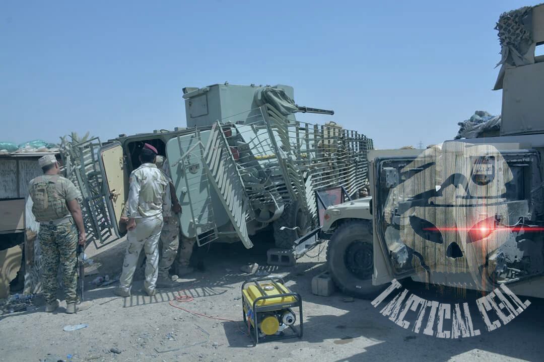 The BTR-4 in action with the Iraqi Army near Fallujah.  