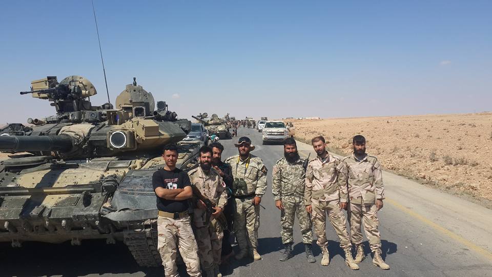 suqur al sahara during raqqa operation