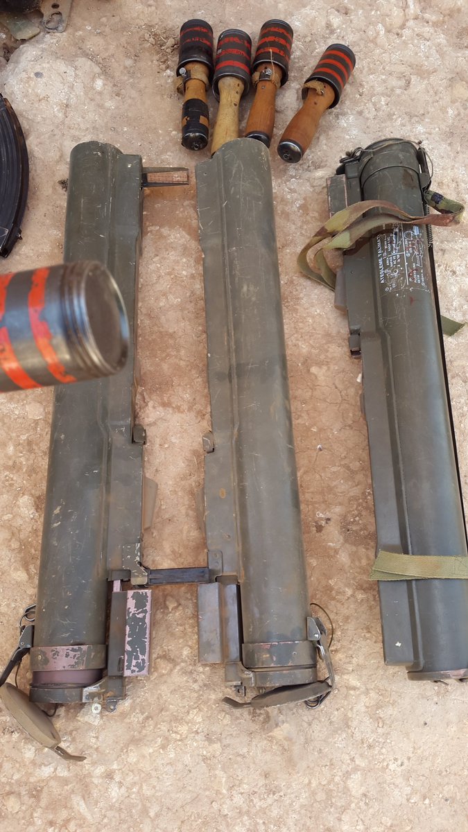 Turkish M72 LAWs were seized by YPG whilst repelling an ISIS counterattack near Manbij