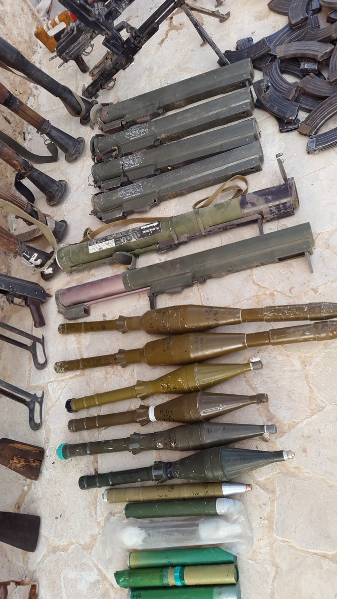 Turkish M72 LAWs were seized by YPG whilst repelling an ISIS counterattack near Manbij