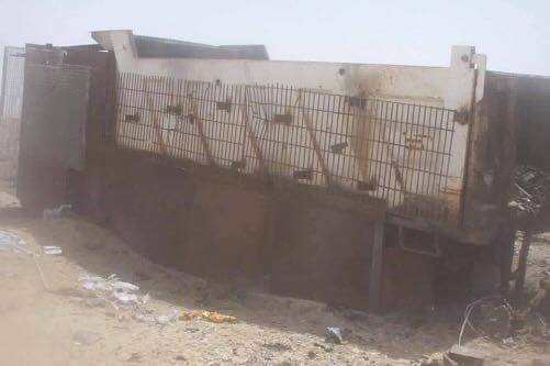This seems to be the aftermath of US airstrikes vs IS convoy near Habbaniyah, north of Fallujah 