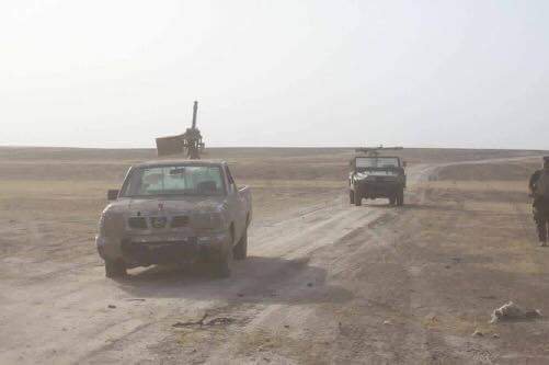 This seems to be the aftermath of US airstrikes vs IS convoy near Habbaniyah, north of Fallujah 