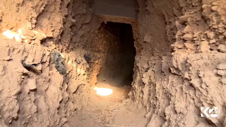 ISIS’ three-kilometer-long underground tunnel in #Shingal  