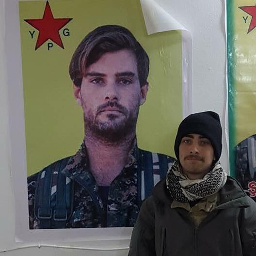 American YPG volunteer Jordan MacTaggart killed in Manbij campaign against ISIS few days ago.  