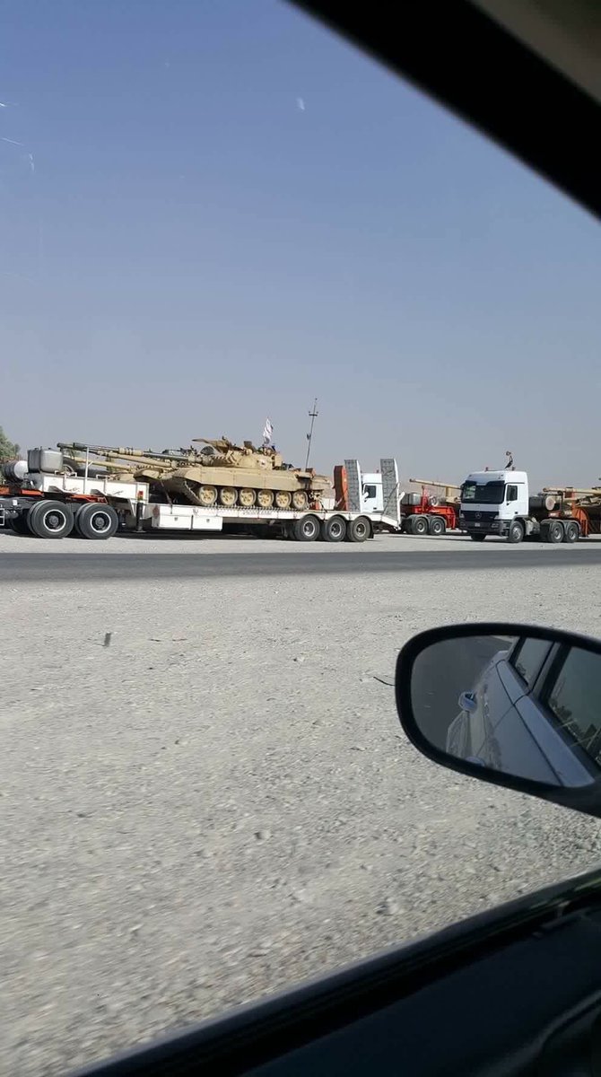 Iraqi army convoys are on the move to Mosul. The build-up continues.  