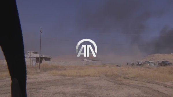Iraq: Anatolia news agency crew escaped a daesh car bomb attack