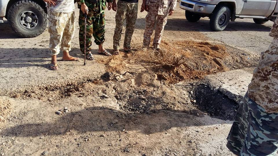 Libya : This morning an IED has exploded on the coastal axis between Sirte and Misrata, supposedly managed by an ISIS sleeper cell  