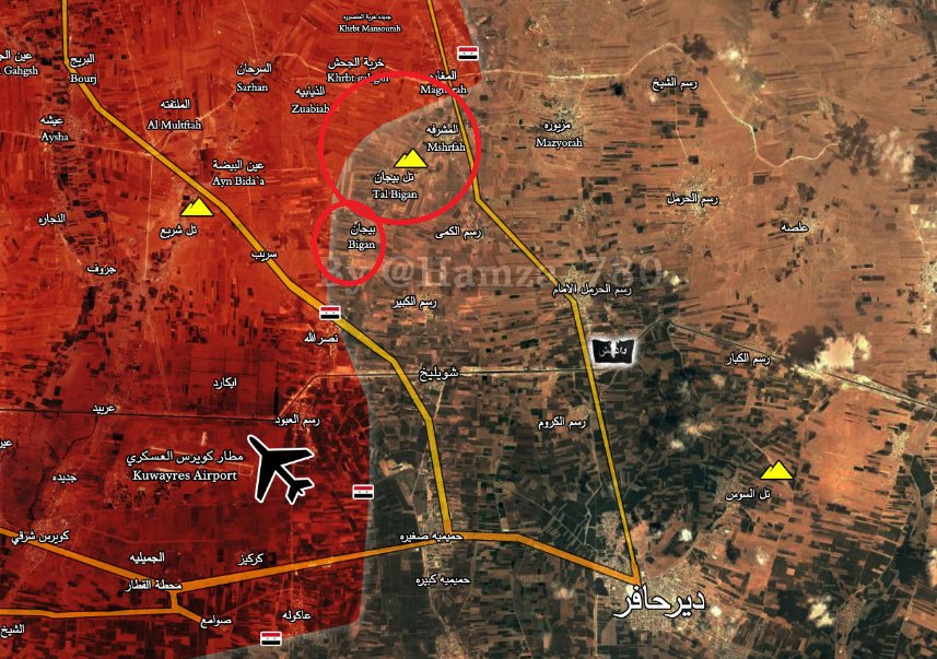 SAA Tiger Forces full control Musharifah, Bayjan, and Tal Bayjan villages 