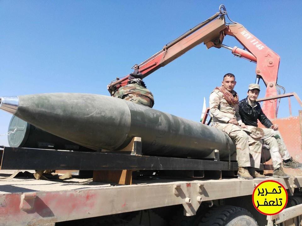 Rocket technology in Iraq has come a long way over the last couple of years. Masih rockets deployed for the first time, near Tal 'Afar.  