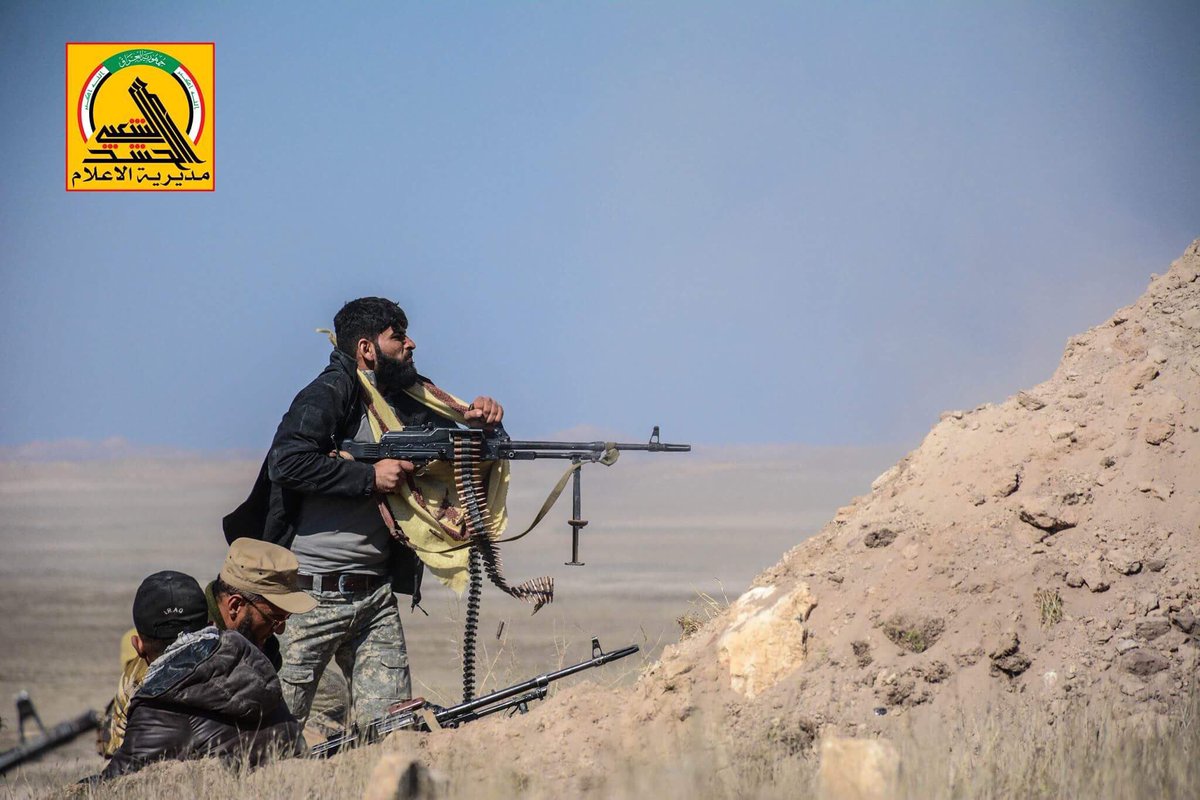 Tal Afar'ın batısında Irak Haşd ile DAEŞ arasında ağır çöl savaşı. Irak birlikleri, son 24 saat boyunca yaklaşık 6 köyü ele geçirdi