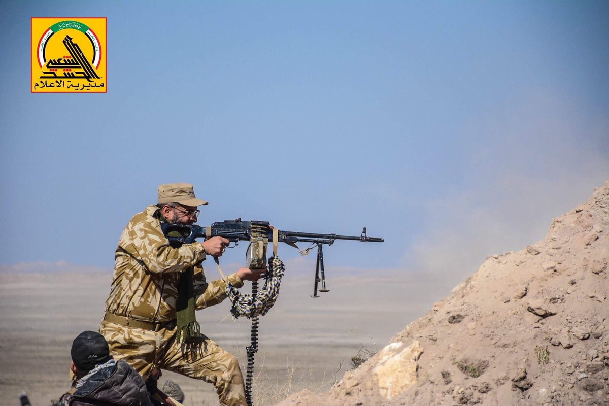 Tal Afar'ın batısında Irak Haşd ile DAEŞ arasında ağır çöl savaşı. Irak birlikleri, son 24 saat boyunca yaklaşık 6 köyü ele geçirdi