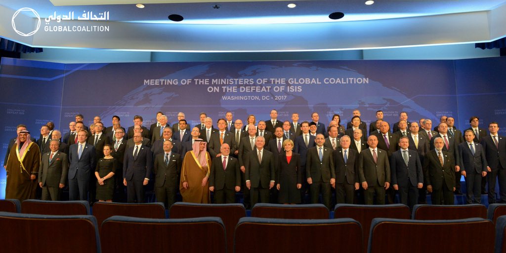 Meeting of ministers of anti-ISIS coalition in Washington