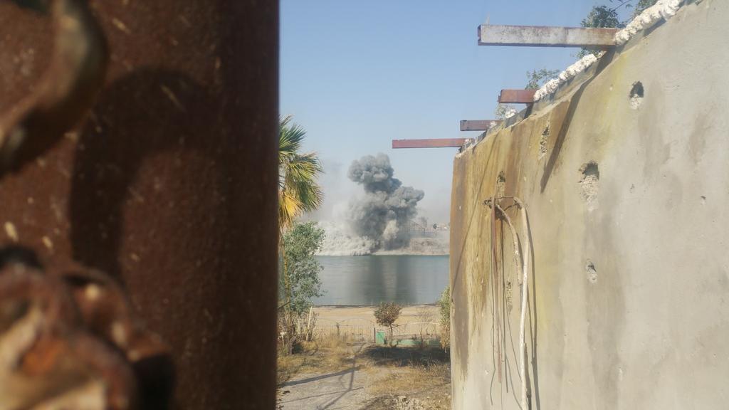 Still ongoing clashes in Mosul. Hard to see what remains in the Old City. Army says today last day of ops. Iraq  