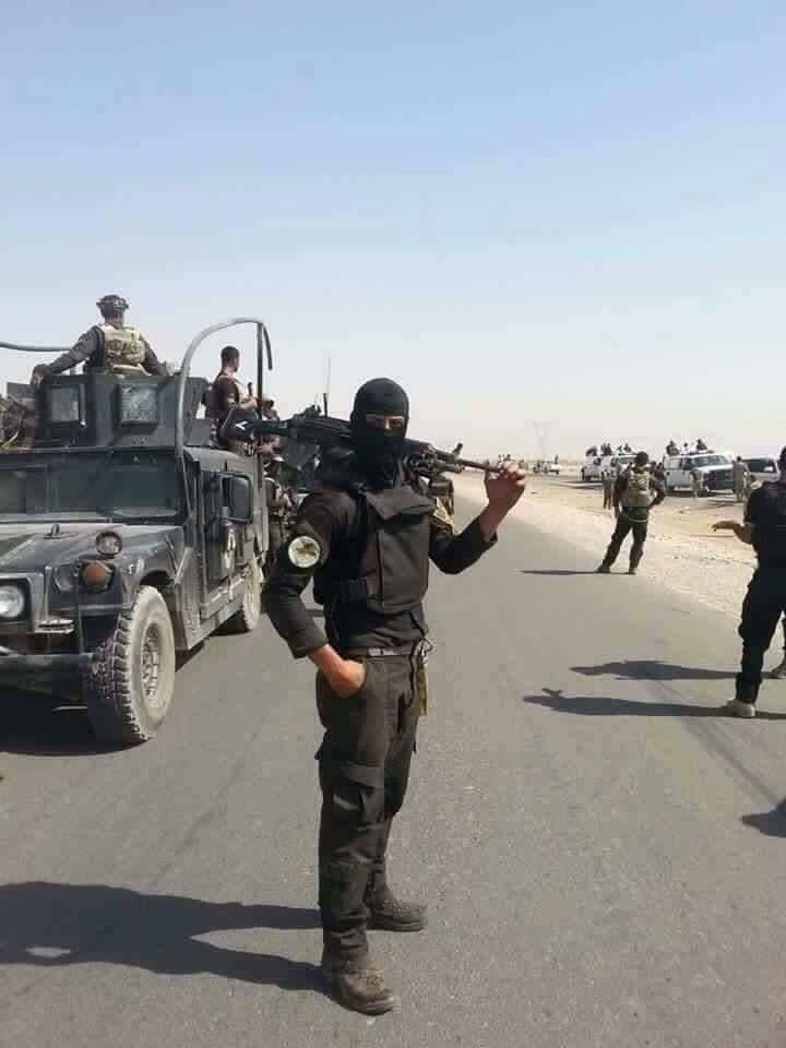 Large military reinforcements from the 16th Division of the Iraqi army and the rapid reaction unit and the anti-terrorism forces reach the outskirts of the Hawija area and waiting the announcement of zero hour