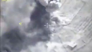 Video of Kalibr strike near Ash Sholah, Deir ez-Zur