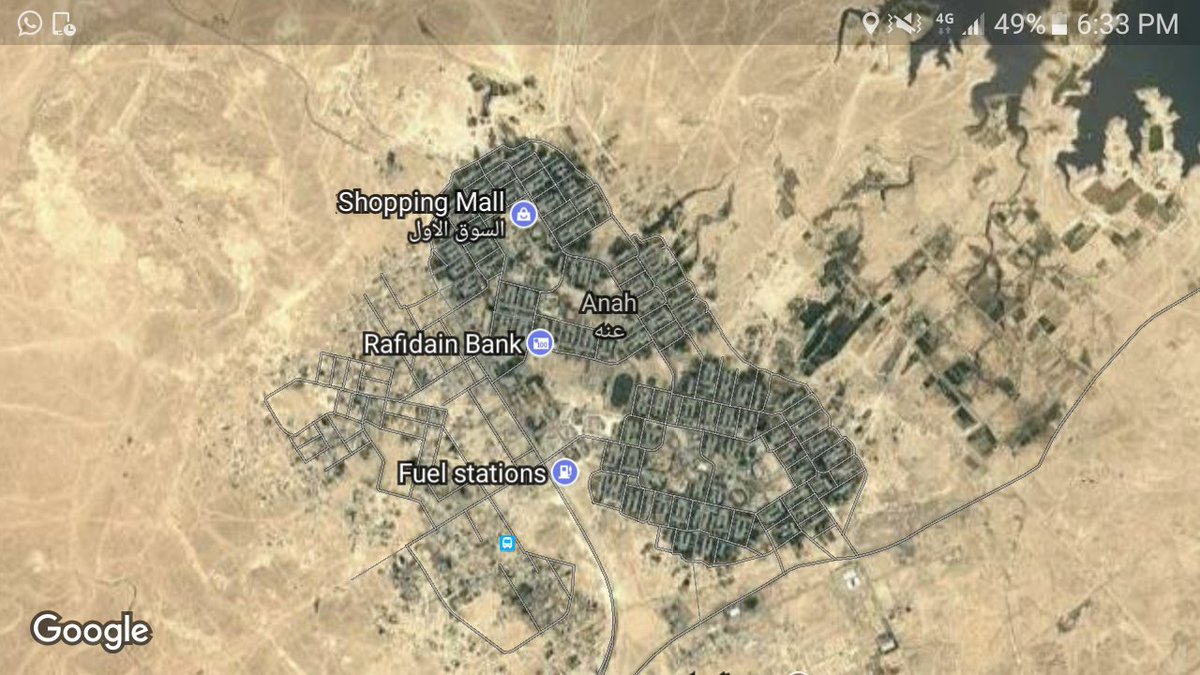 Iraq: the town of Anah in western Anbar has been completely cleared by the ISF, next town is Rawa, after that al-Qaim and then the border   