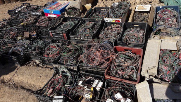 OIR Spokesman: Near TalAfar, last 2 wks, ISF recovered 550 IEDs, 1800 mortars, 25 landmines, 101 suicide vests, 16 tunnels and 11 IED factories 