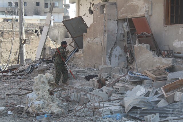 SDF demining team dismantled hundreds of IS mines in Raqqa with rudimentary equipment 