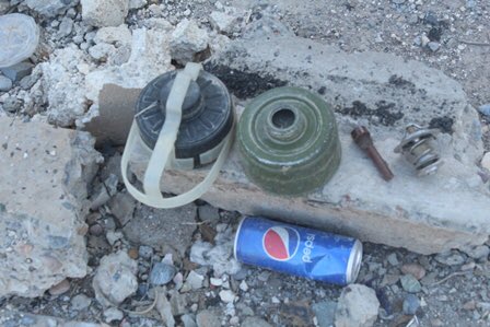 SDF demining team dismantled hundreds of IS mines in Raqqa with rudimentary equipment 