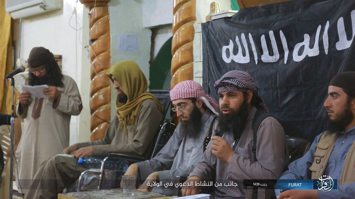 Isis is still very active in Al-Furat Wilayat (the Euphrates Province).   