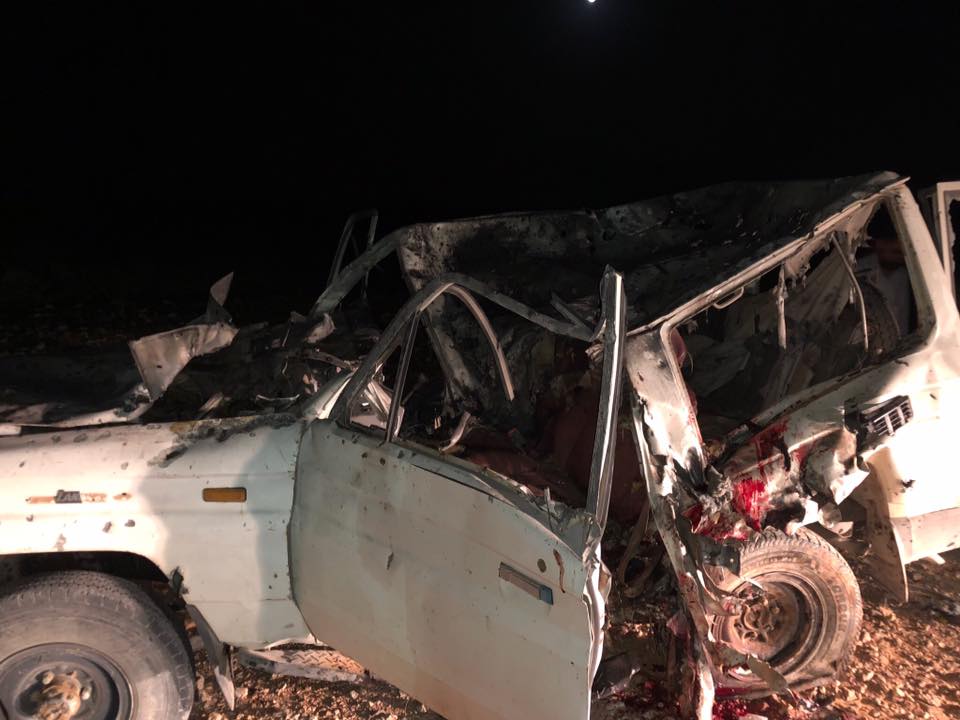 Abd al-A'ati Ashtaiwy, a prominent commander of the Islamic State in Sirte, and 3 others were killed last night by a drone strike in a desert area to the east of Libya's Bani Walid.   