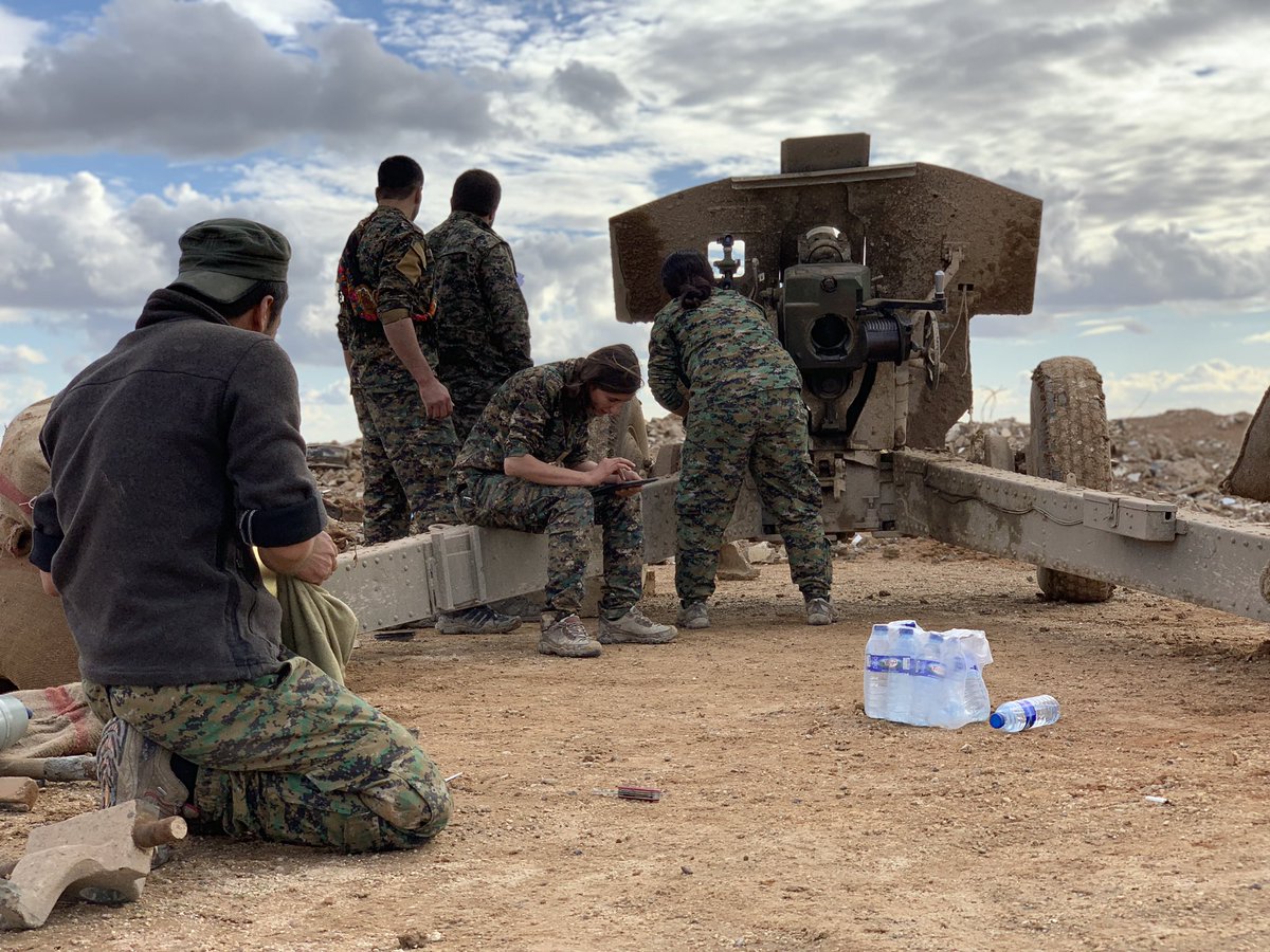 YPJ fighting in Deir ez-Zur.   