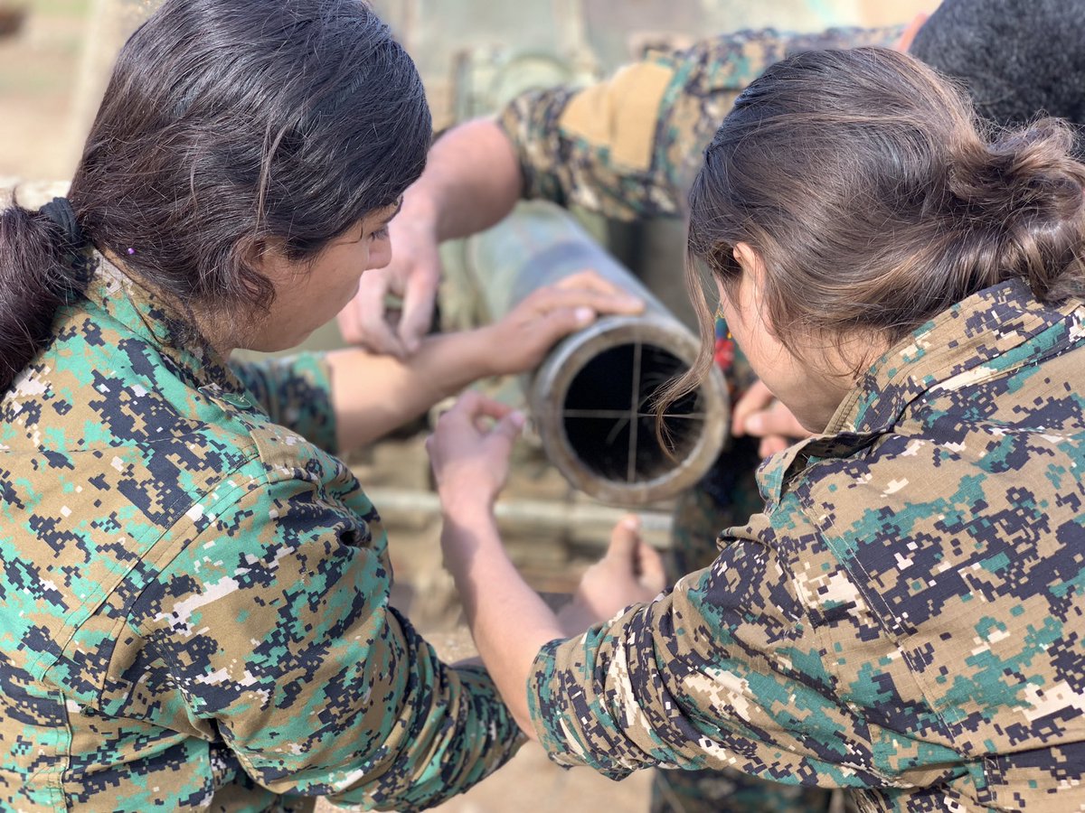 YPJ fighting in Deir ez-Zur.   