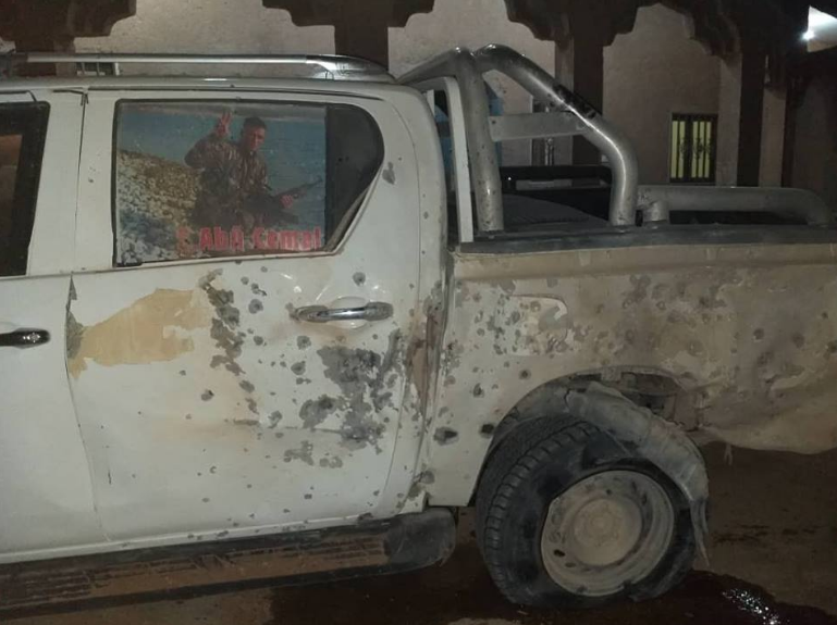 В Хаджині детонував вибуховий пристрій, який встановили бойовики ІДІЛ, біля лідерів Демократичних сил Сирії. Постраждалих немає