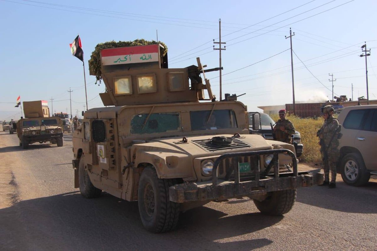 Iraqi forces launch a military operation against ISIS sleeper cells in  villages of Baaj district in  Nineveh governorate.  Iraq   