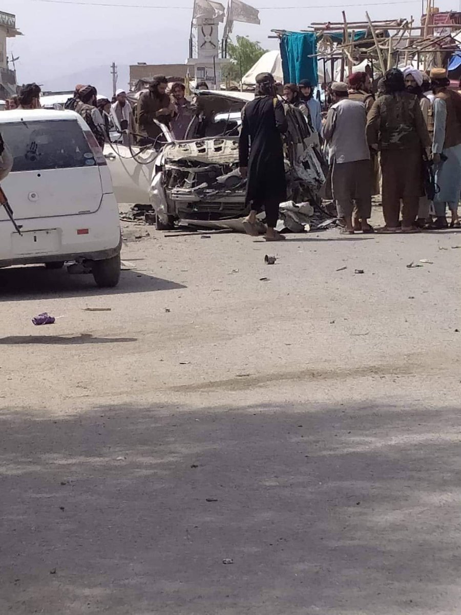 Explosion hit a car in Shinwari, Nangarhar. Looks like MIED. Multiple casualties