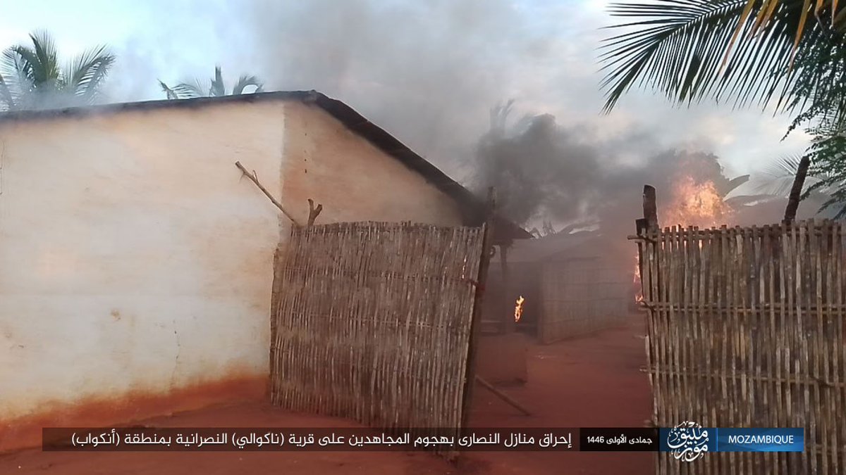 Islamic State attacked a Christian village in Ancuabe district, killing at least six