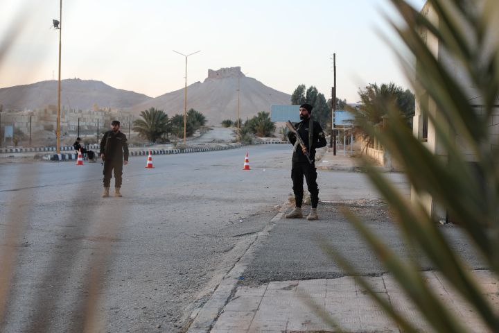 Syria's Ministry of Interior reports on its raids against ISIS today in the aftermath of yesterday's attack, in coordination with the Global Coalition, which led to the arrest of 5 individuals. Our units carried out a qualitative and decisive security operation in the city of Palmyra, following the cowardly terrorist attack carried out yesterday by an ISIS operative, which targeted a meeting of the Internal Security Forces Command in the Syrian desert, with the participation of a delegation from the International Coalition, and resulted in deaths and injuries.