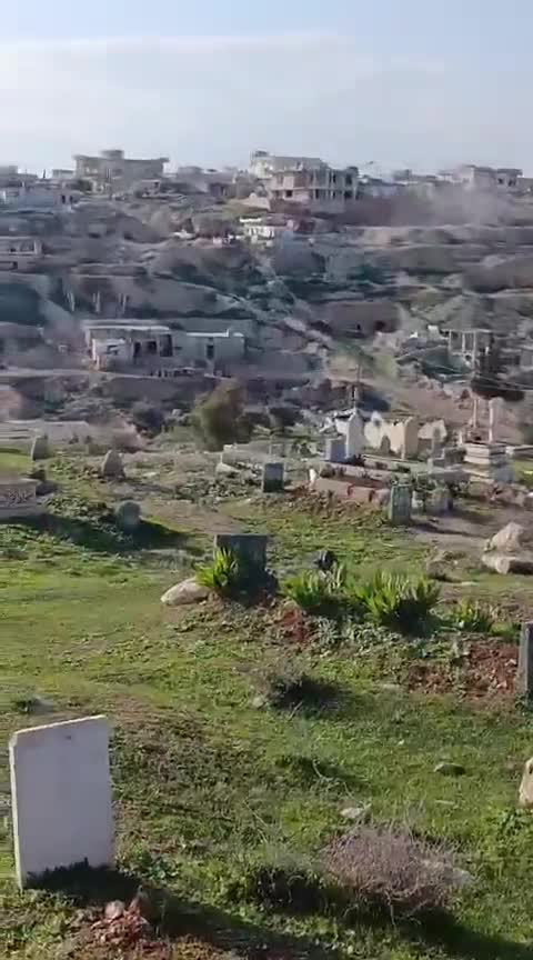 Сдashes erupted today in Lataminah (N. Hama) following a Security operation against suspected ISIS element(s). The main suspect blew himself up