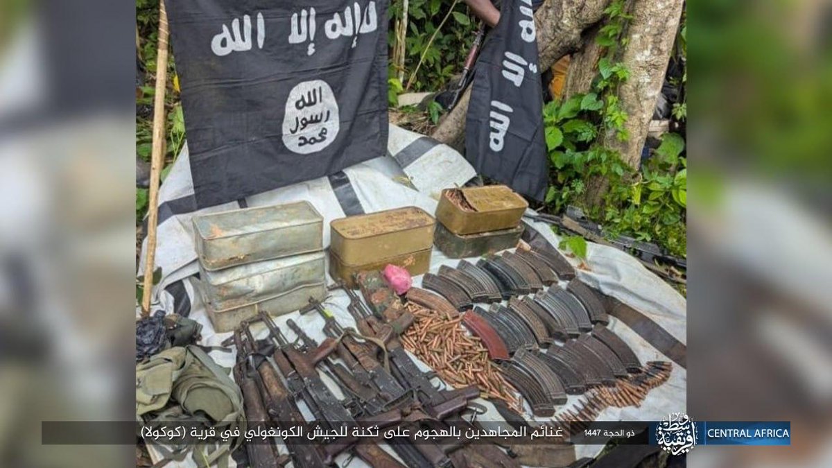 Congo (DRC) : Islamic State in Central Africa (ISCAP) raided Congolese Army barracks in Kokola Village, North Kivu. As a result militants captured numerous AKM / PM md. 63 rifles (one with FAB accessories) and at least one Type 81-1 rifle
