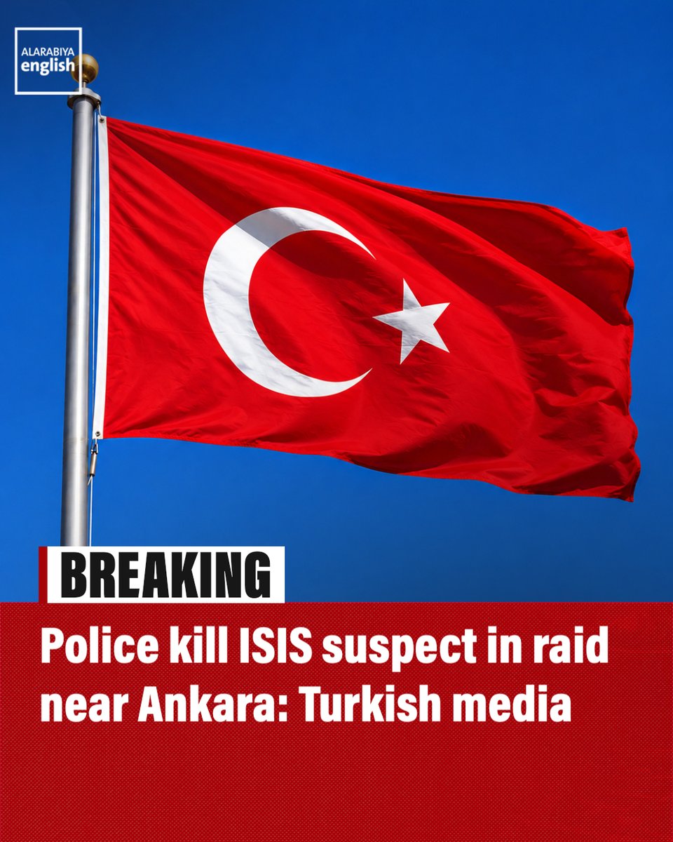 Turkish police killed an ISIS suspect in a raid near Ankara, AFP reports citing Turkish media